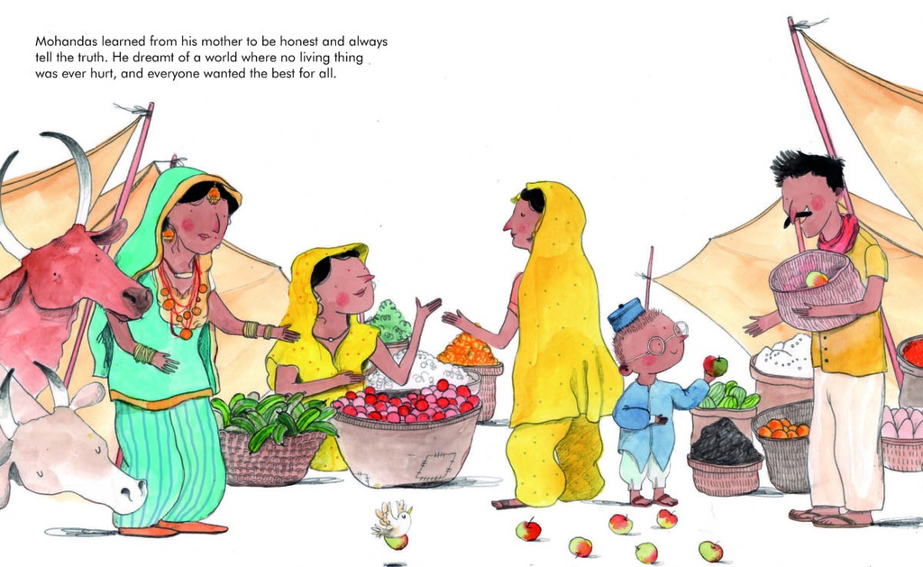 Little People Big Dreams, Mahatma Gandhi