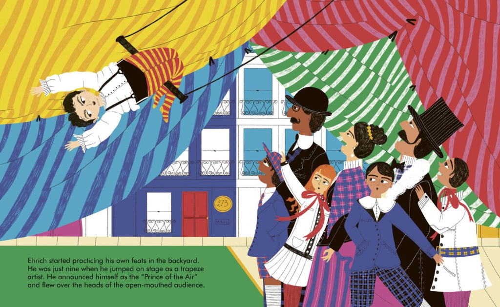 Little People Big Dreams, Harry Houdini