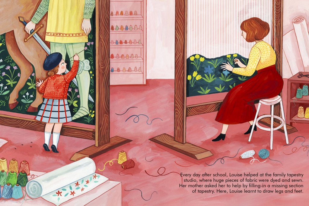 Little People Big Dreams, Louise Bourgeois