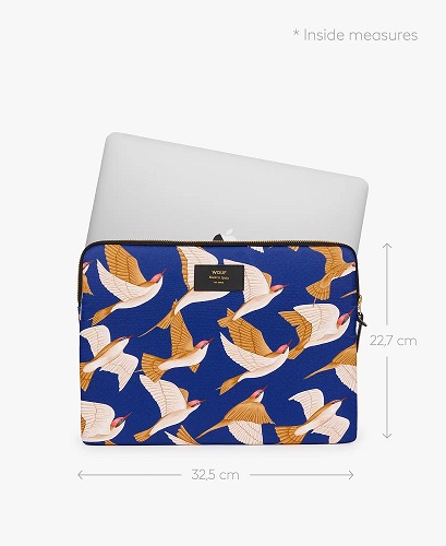 Blue Birds Laptop Sleeve 13" &amp; 14"