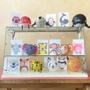 Paper Balloon Card - Dog, Open Greeting Card