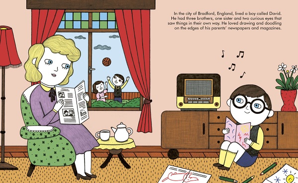 Little People Big Dreams, David Hockney