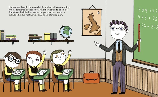 Little People Big Dreams, David Hockney