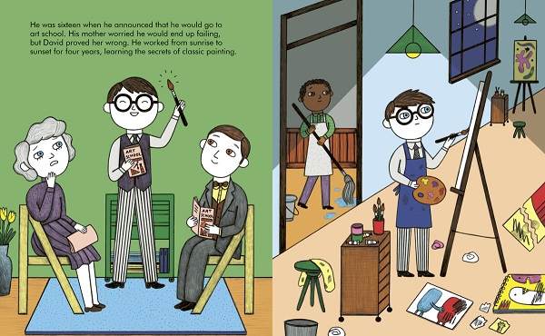 Little People Big Dreams, David Hockney