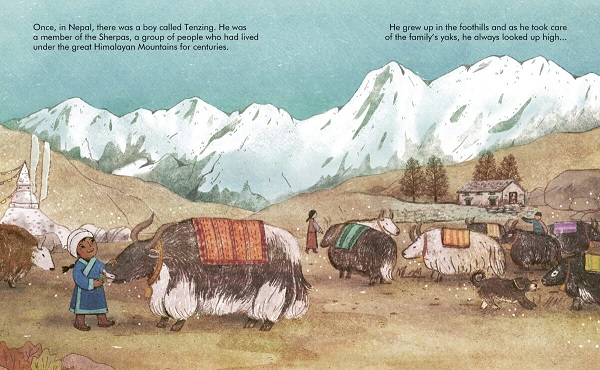 Little People Big Dreams, Tenzing Norgay