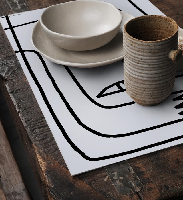 Vinyl Tile Placemat