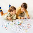 Tablemat Set - Futurist City