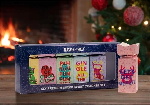 6 Dram Assorted Spirit Cracker Selection 2024