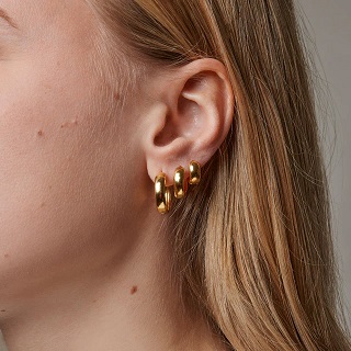 Classic Wide Hoops