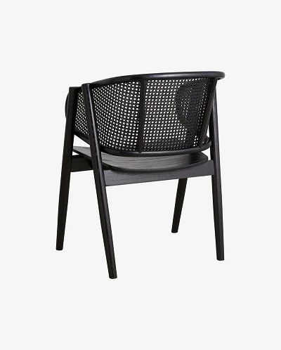 Wicky Lounge Chair, Black/Black
