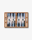 Lacquered Backgammon