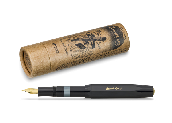 Kaweco, Piston Sport Fountain Pen Black/Gold