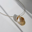 Xaluc Golden Pendant Necklace