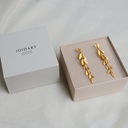 Vol Long Golden Earrings