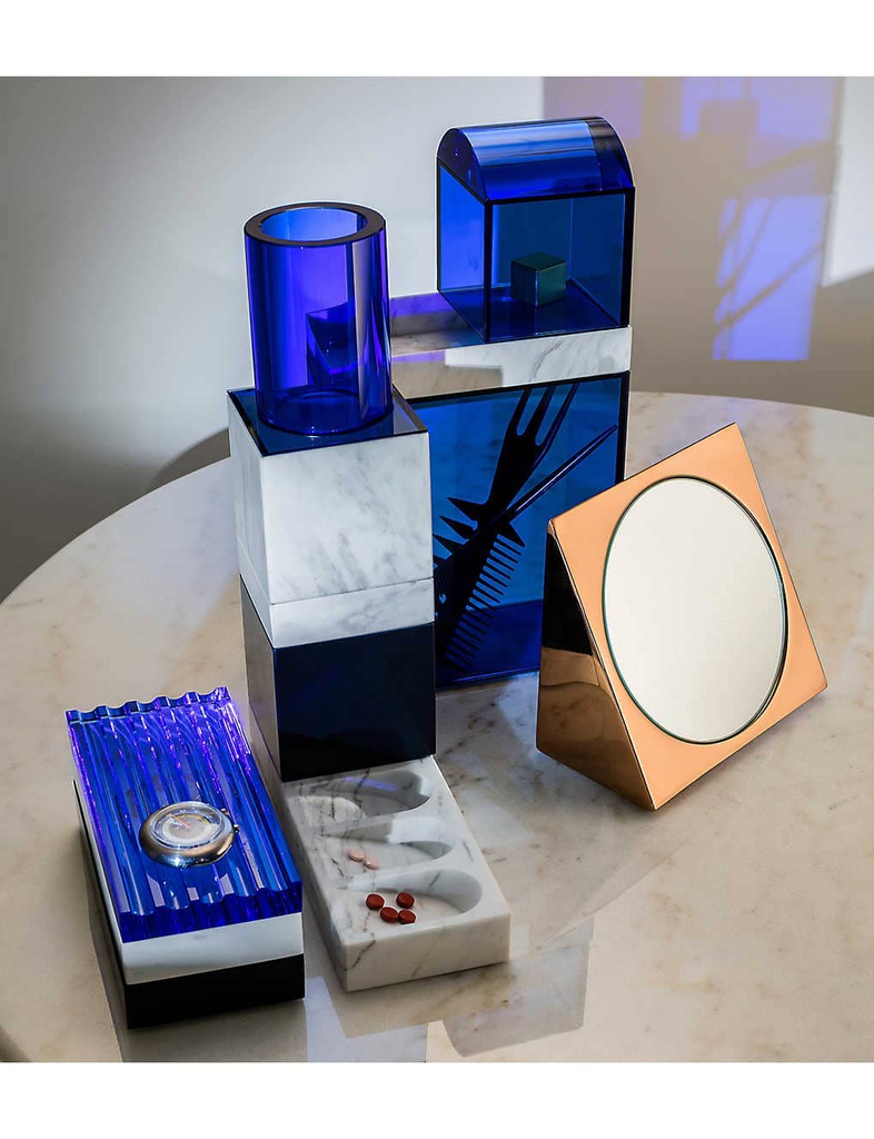 Lid Wedge Mirror + Base