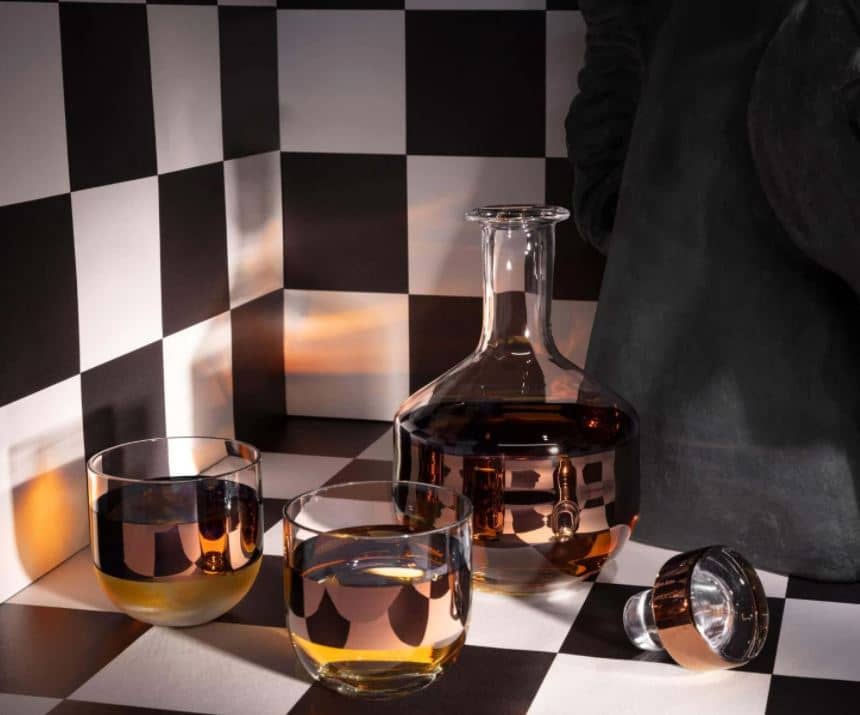 Tank Whisky Glasses, Set of 2