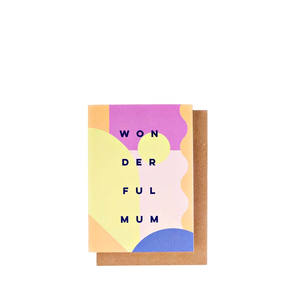 Wonderful Mum Miami, Greeting Card