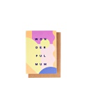 Wonderful Mum Miami, Greeting Card