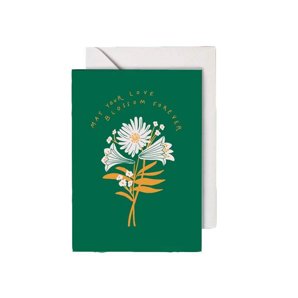 May your Love Blossom Forever, Greeting Card