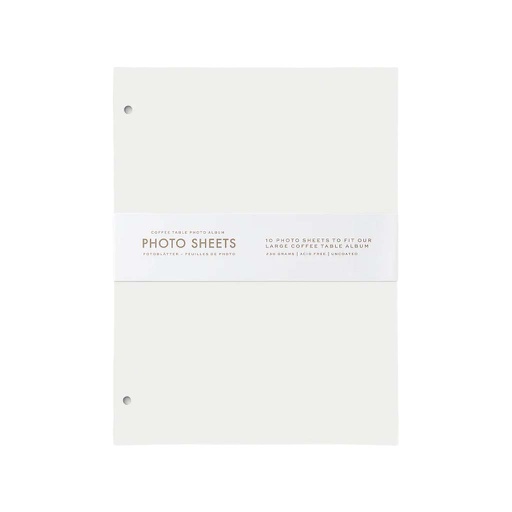 Photo Album Refill Paper 10 - Pack L