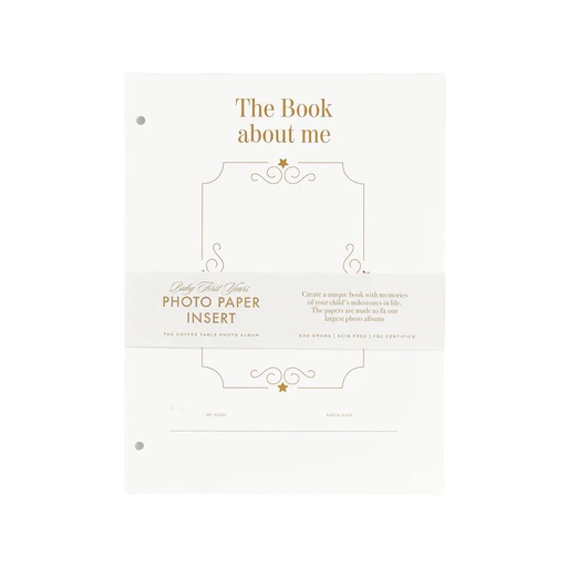 My First Year, Insert Refill Paper 10 - Pack