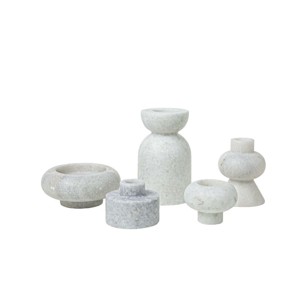Stone Stacking Candleholder