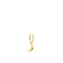 Single Luna Ring Earring