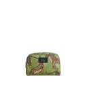 Olive Leopard Toiletry Bag