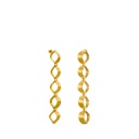 Xaluc Long Golden Earrings
