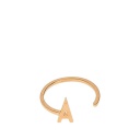 Gold Letter Ring