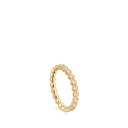 Deco White Sapphire Eternity Ring