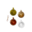 Twirl Ornaments M - Set of 4