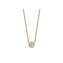 Cirque Necklace Enamel, Pink