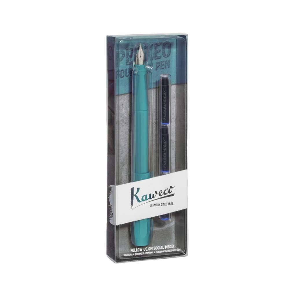 Kaweco, Perkeo Fountain Pen Breezy Teal Pack