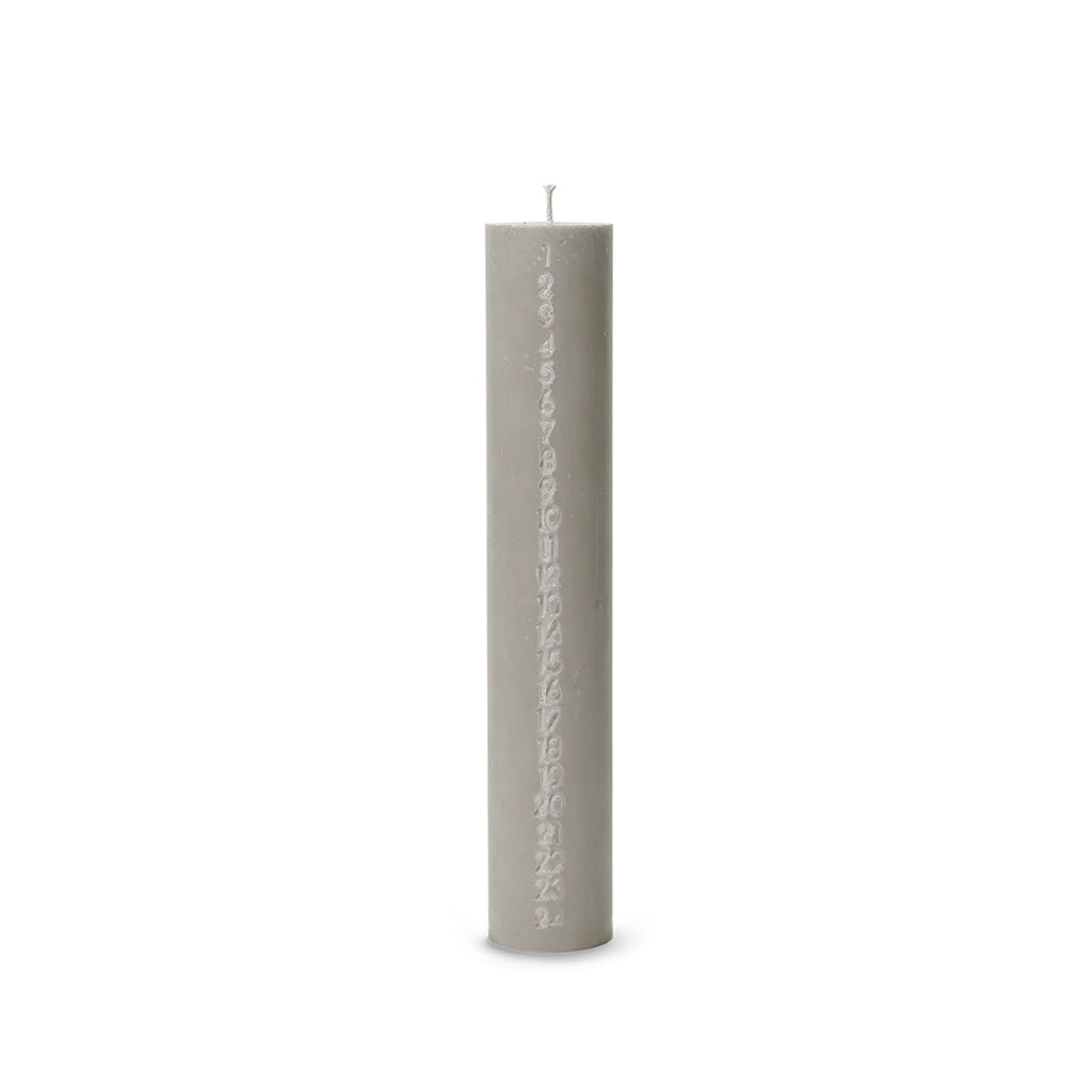 Pure Advent Candle, Fossil Taupe