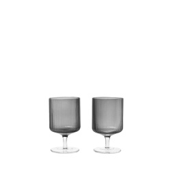 [TWFM00200] Ripple Wine Glasses - Set of 2