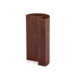 [HDSX00100] Vase Rust FCK