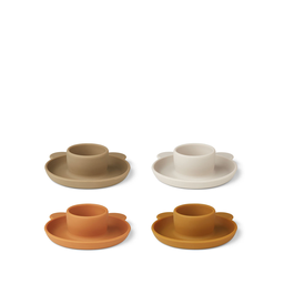 [KDLW21200] Janus Egg Cup 4-pack, Mr Bear