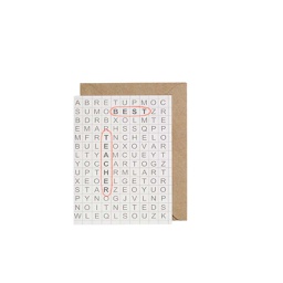 [STPB05400] Best Teacher, Greeting Card