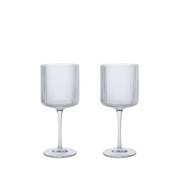 [TWFM07201] Ripple Red Wine Glasses - Set of 2