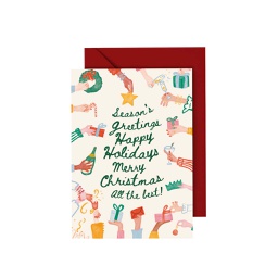 [STPS12400] Holiday Hands, Greeting Card