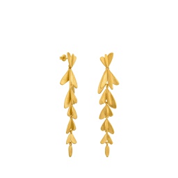 [FHJT02101] Vol Long Golden Earrings